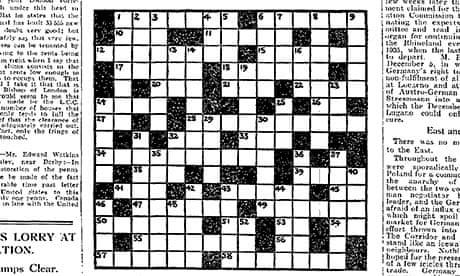 Can you solve the first Guardian crossword? | Crosswords ...