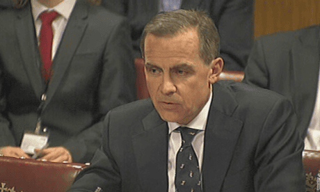 Mark Carney at Lords economics committee