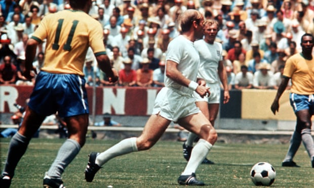 England's Bobby Charlton vs Brazil in the 1970 World Cup's Group of Death