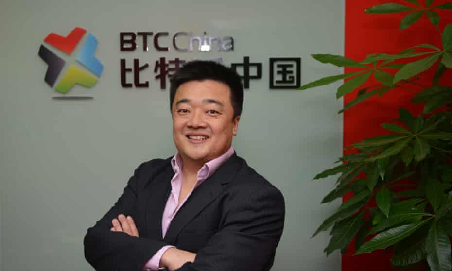 Bobby Lee, chief executive and Co-Founder of BTC China at his office in Shanghai on 4 December 2013.