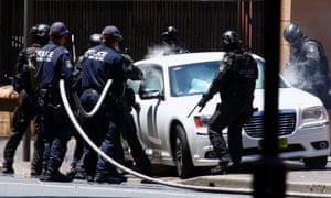 NSW parliament standoff: police feared man would ignite liquid