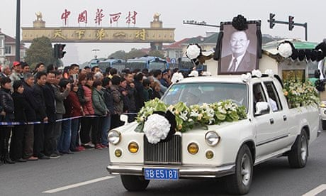 Chinese Leaders Ban Lavish Funerals China The Guardian