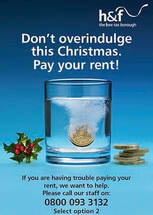 Telling Tenants In A Christmas Card To Pay The Rent Does Not Make