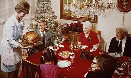 retro christmas dinner tips for keeping the peace at Christmas dinner