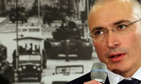 Mikhail Khodorkovsky in Berlin