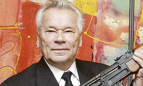 Mikhail Kalashnikov in 2002.