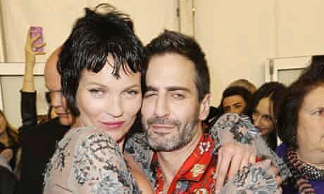 Kate Moss with Marc Jacobs