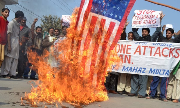 Protest against US drone attacks
