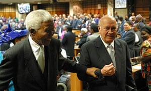Nelson Mandela FW de Klerk