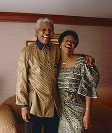 Nelson Mandela and Graça Machel 