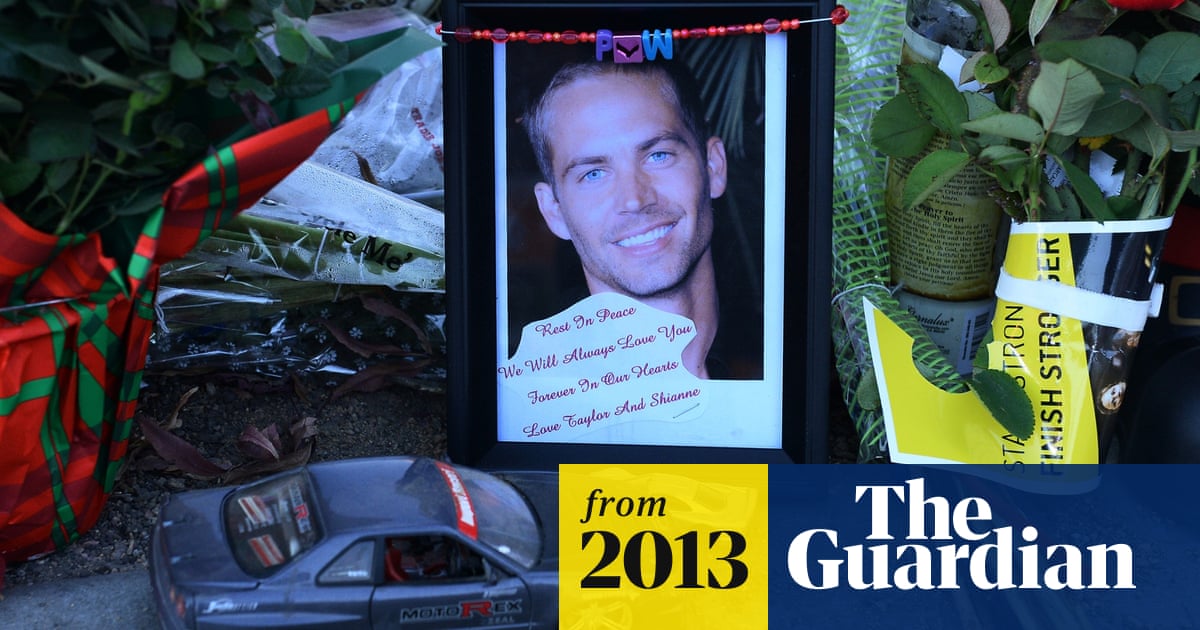 Paul Walker Death Teen Arrested Over Theft Of Part Of -
