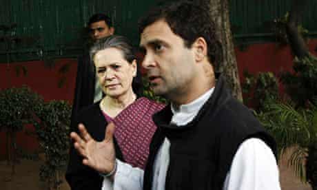 Sonia and Rahul Gandhi, 8/12/13