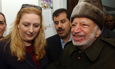 Suha and Yasser Arafat