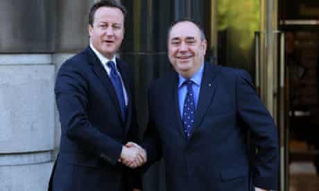 David Cameron Alex Salmond Scottish independence