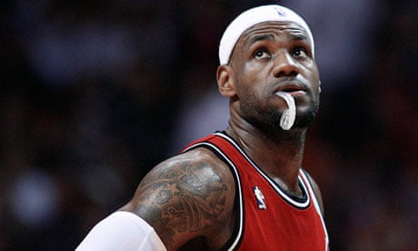 LeBron James is Heat's trail blazer with record scoring and shooting streak | NBA | The Guardian