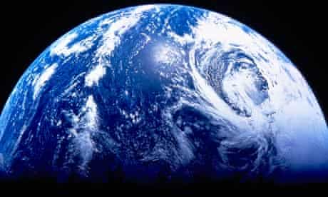 Planet Earth in Outer Space