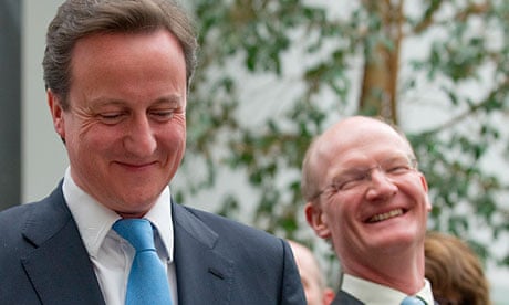 David Cameron and David Willetts