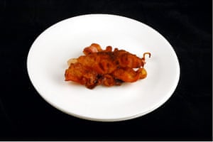 200 calories gallery: Fried Bacon