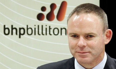 Marius Kloppers is resigning as BHP Billiton chief executive