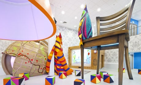 the supersized world of the Royal London Hospital's new play space