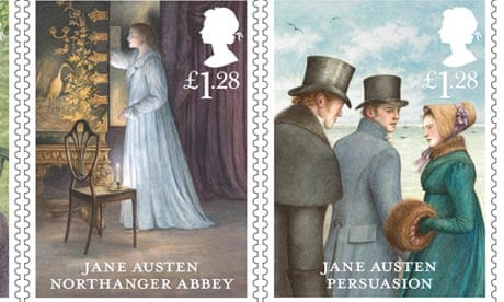 Jane Austen 200th anniversary Royal Mail stamps