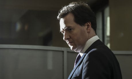 British Chancellor of the Exchequer George Osborne borrowing forecasts