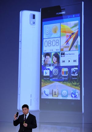 Mobile World Congress: Huawei's Richard Yu presents the Ascend P2