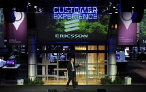 Mobile World Congress: Ericsson's Hans Vestberg gives a press conference