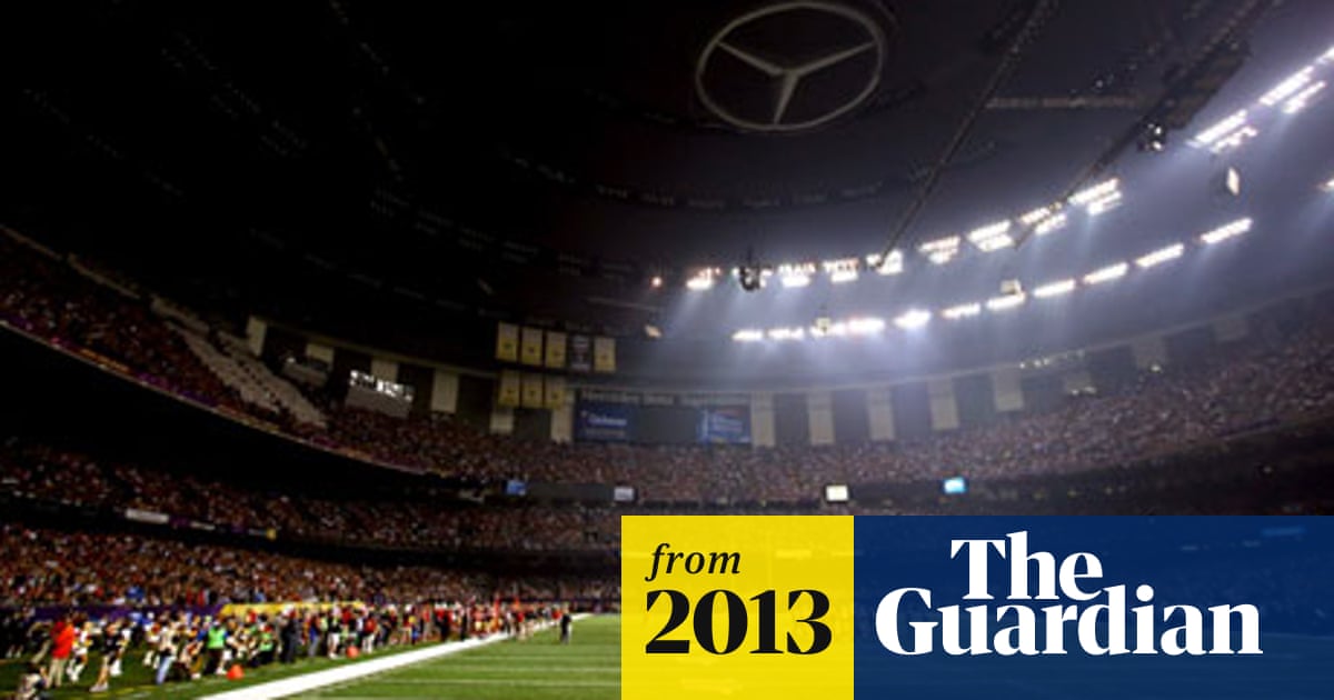Superdome Power Outage Blamed On Abnormality In The System Super Bowl Xlvii The Guardian