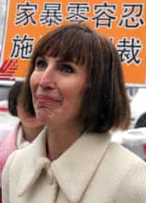 American woman Kim Lee granted divorce from ?Crazy English? founder Li Yang, China - 03 Feb 2013