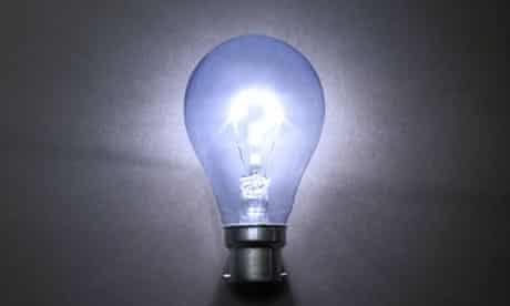 Light bulb question mark