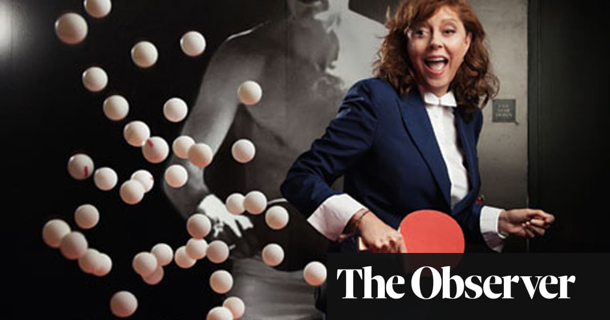 Susan Sarandon Ping Pong Queen Susan Sarandon The Guardian Susan Sarandon Ping Pong Queen Susan Sarandon The Guardian