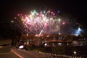 Adelaide Festival Day 1: Fireworks explode above Elder Park stage