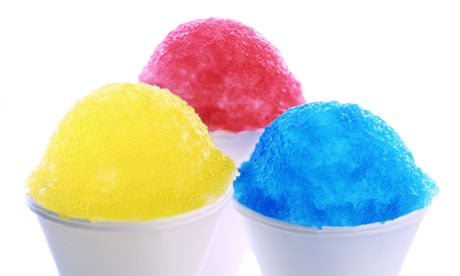 Multicoloured ices