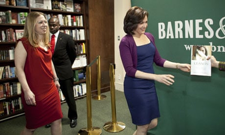 Sheryl Sandberg and Chelsea Clinton at New York event for Lean In