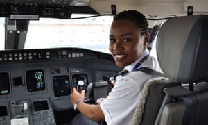 Rwanda first female pilot Esther Mbabazi