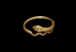 Pompeii at the BM: Snake bracelet