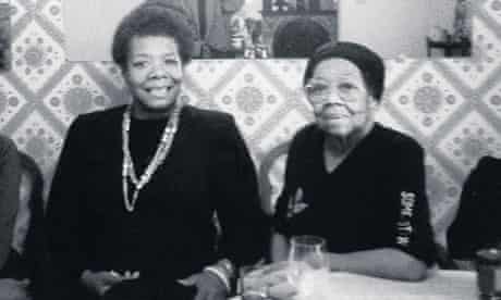 Maya Angelou with her mother, Vivian Baxter