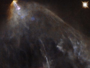 A month in Space: A glowing jet from a young star