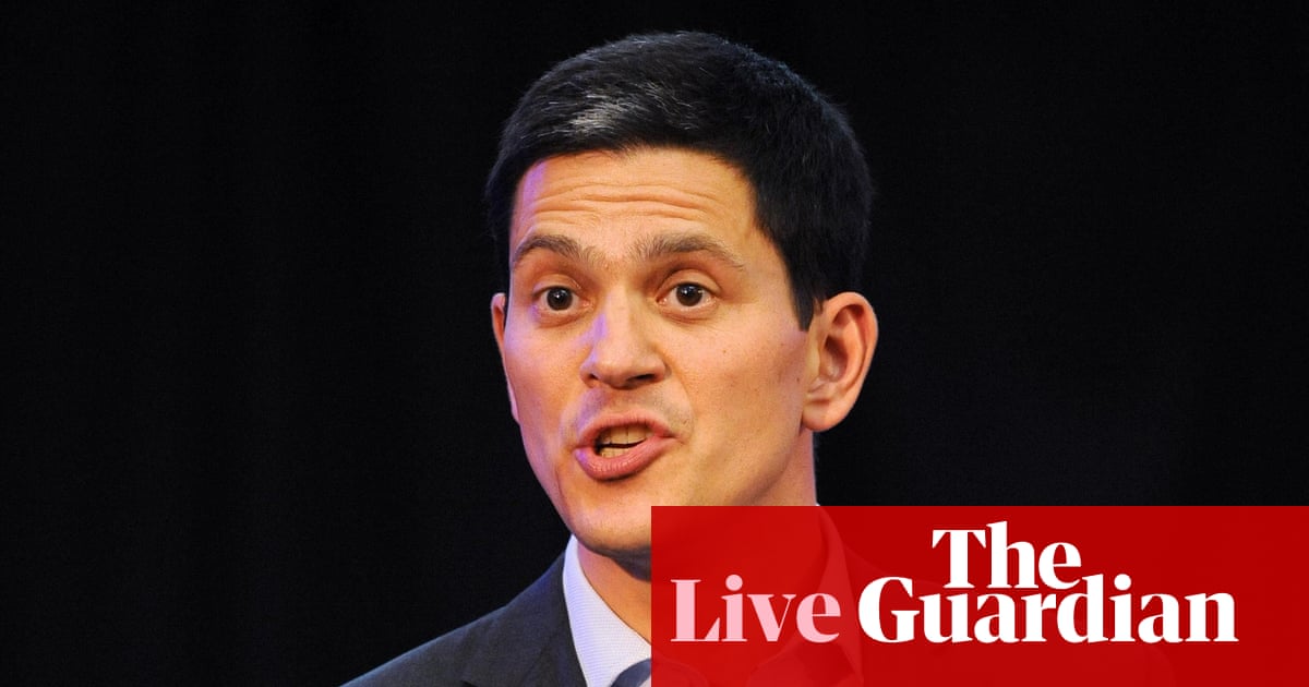 David Miliband Resigns As An Mp Reaction Politics Live Blog