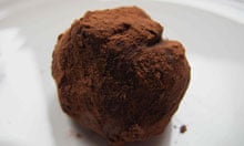 Delia Smith's chocolate truffle