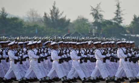 Burma Armed Forces Day parade