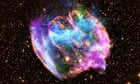 A month in space: the W49B supernova