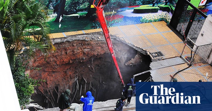 Sinkholes Around The World In Pictures World News The