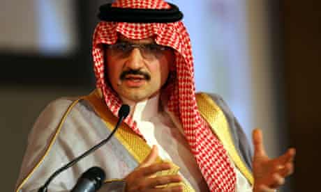 File photo of Saudi Prince Alwaleed bin Talal