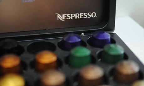 Nespresso coffee pods