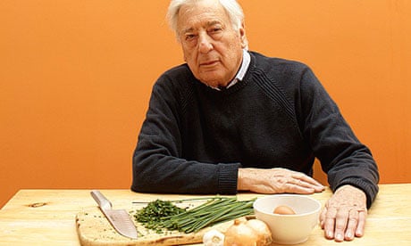 Michael Freedland, cooking at 78
