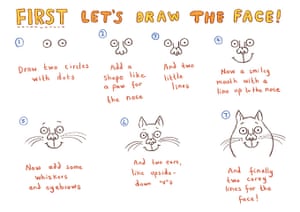 How To Draw Cats Children S Books The Guardian