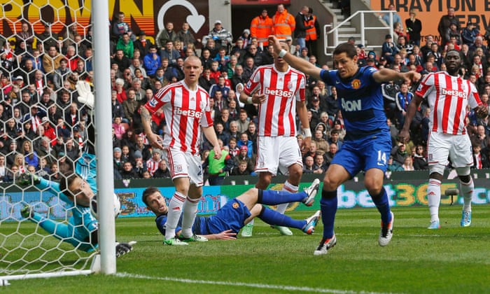 Stoke City V Manchester United As It Happened Ian Mccourt Football The Guardian