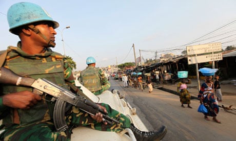 UN troops in Ivory Coast